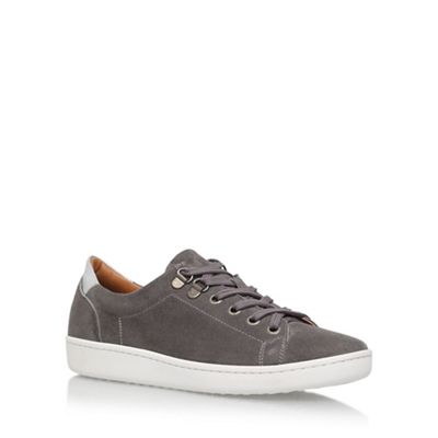 Grey 'Liquid' Flat Lace Up Sneakers